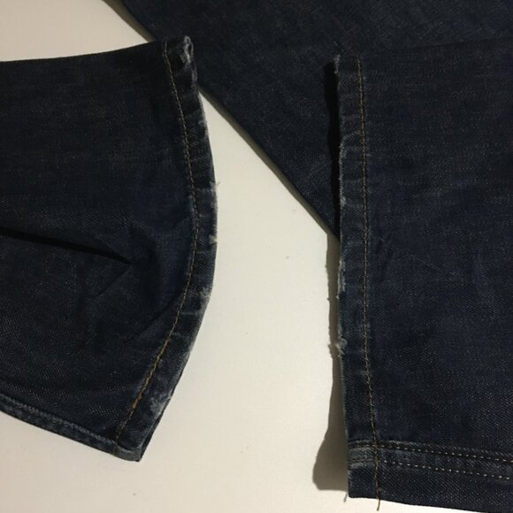 Levi's 505 Jeans Size 40x30 Mens Regular Fit Dark Wash - Picture 9 of 9